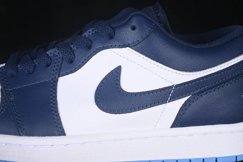 All categories Air Jordan Jordan series basketball shoes Air Jordan 1 Low G version pure original Air Jordan 1 Low AJ1 Joe 1 white and blue low-top retro cultural basketball shoes 553558-404